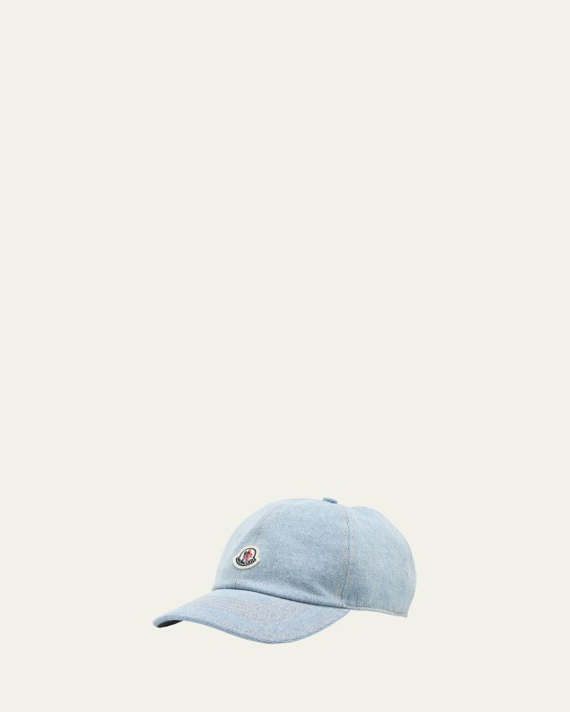 Denim Logo Baseball Cap